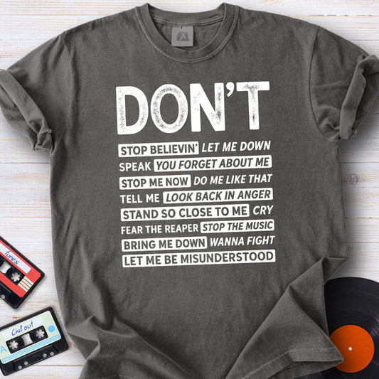 DON’T Mashup Tee