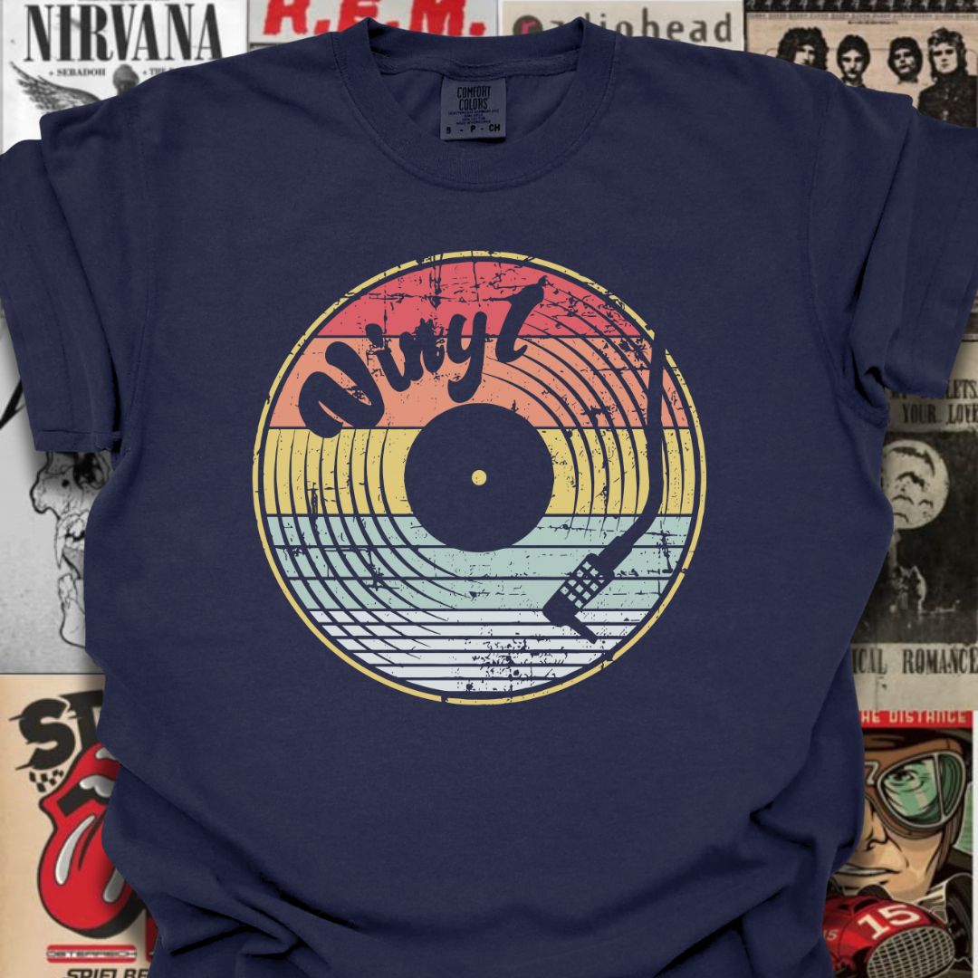 Sunset Vinyl Tee