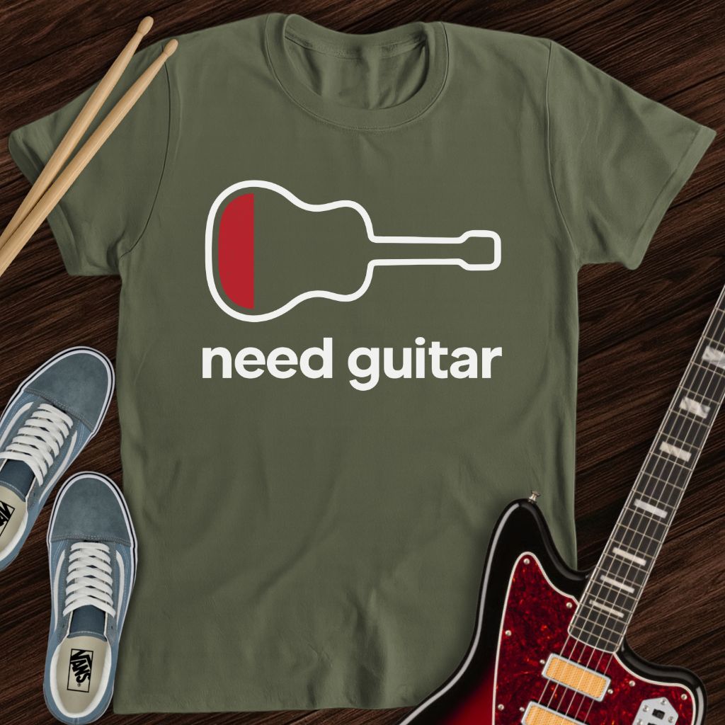 Need Guitar Tee