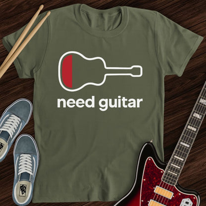 Need Guitar Tee