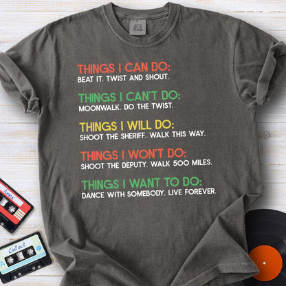 Things I Can Do Tee