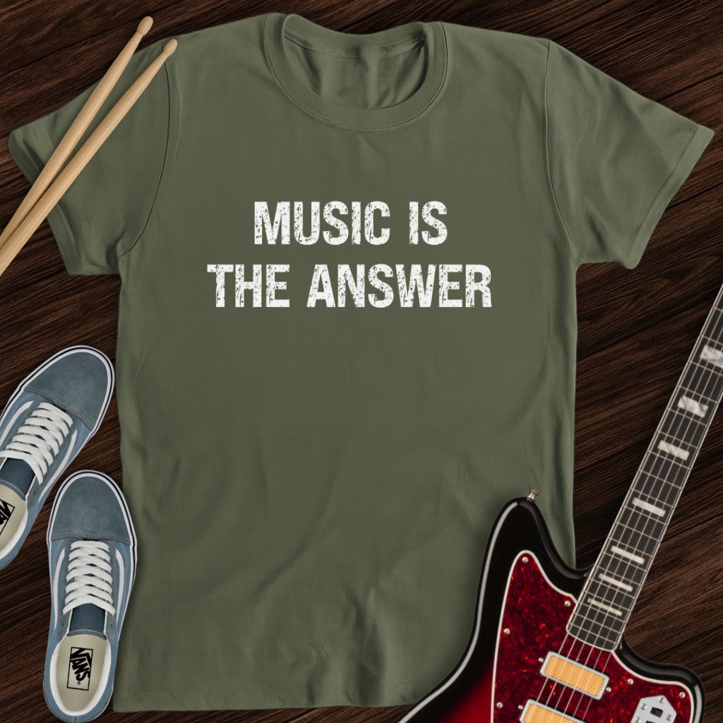 Music Answers All Tee