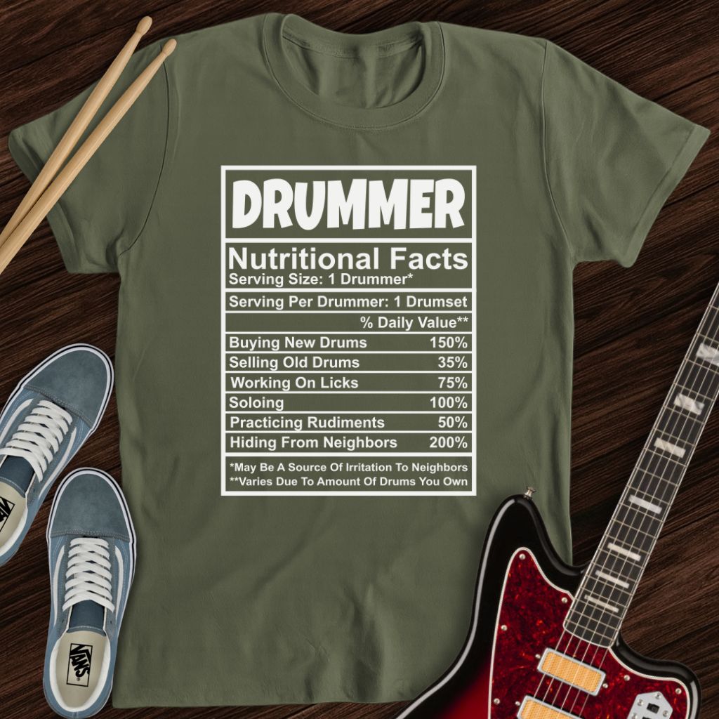 Drummer Nutrition Tee