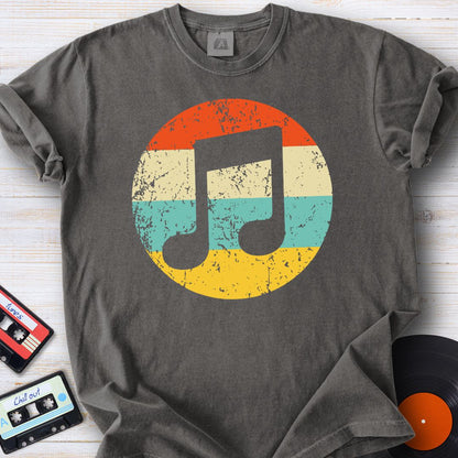 Retro Music Note Tee