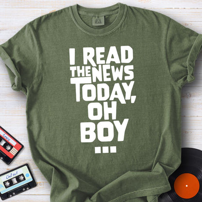 Today, Oh Boy Tee