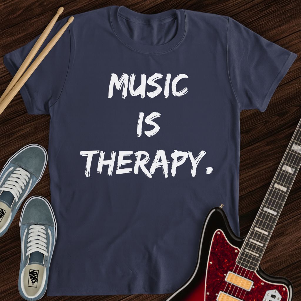 Music is Therapy Tee