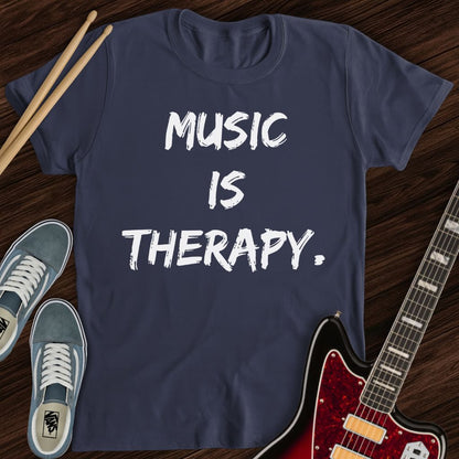 Music is Therapy Tee