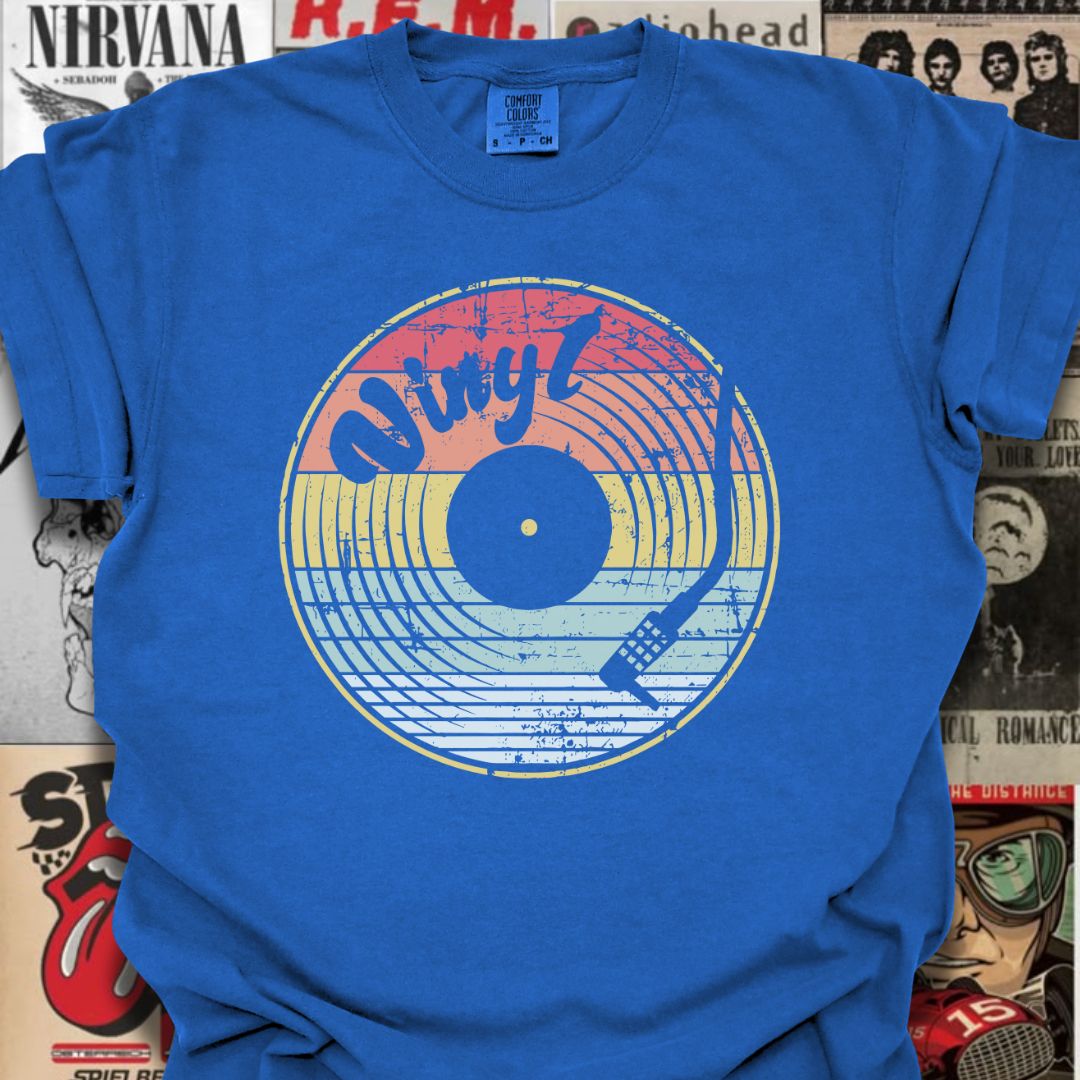 Sunset Vinyl Tee