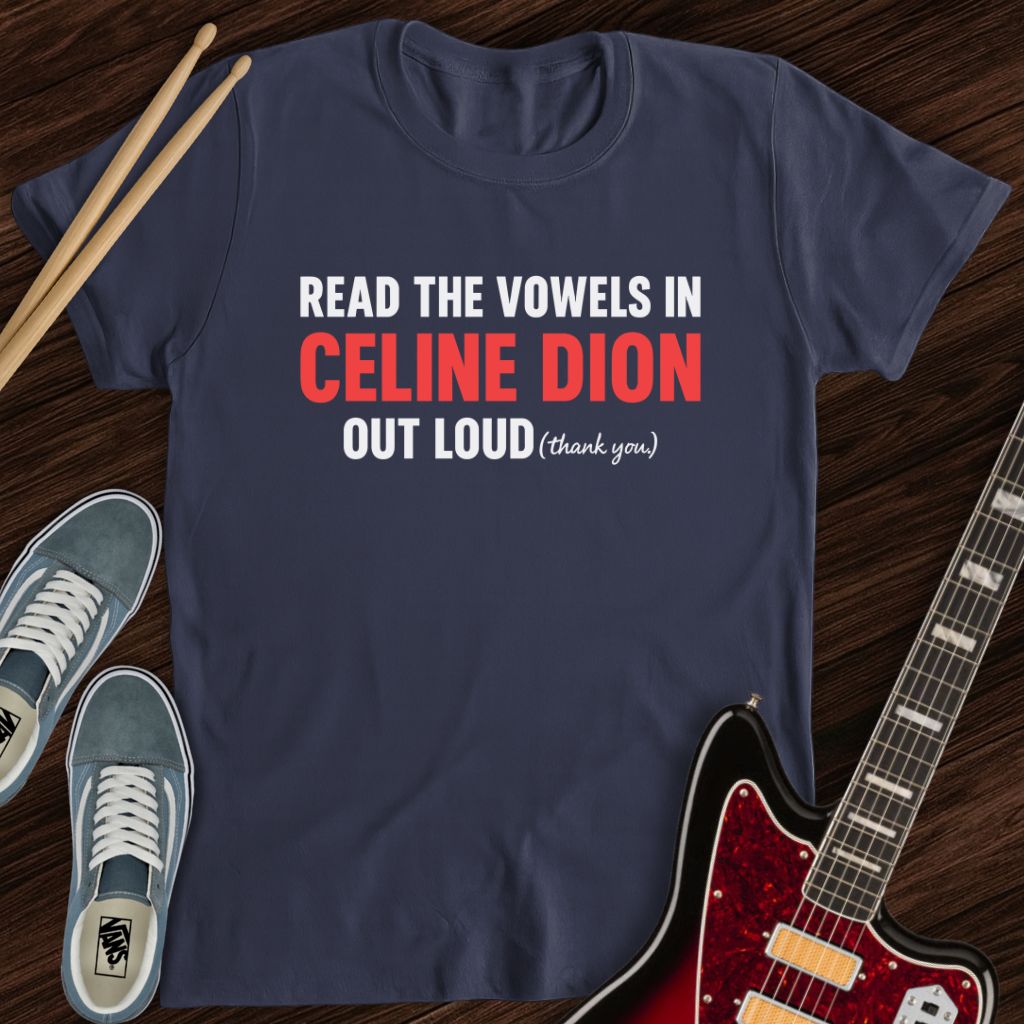 Celine Sings Back Tee