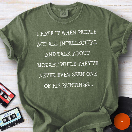 Mozart’s Painting Tee