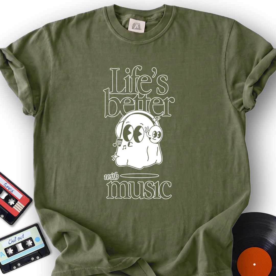 Life’s Better With Music Tee