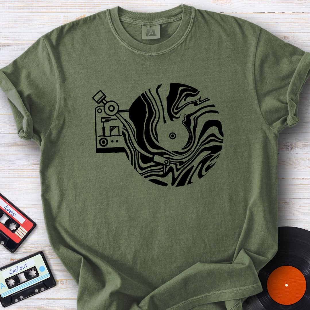 Abstract Vinyl Tee