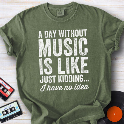 Just Kidding Music Tee