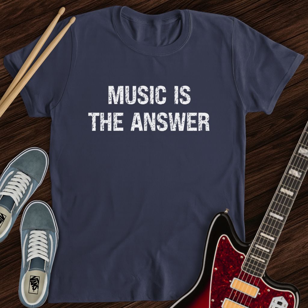 Music Answers All Tee