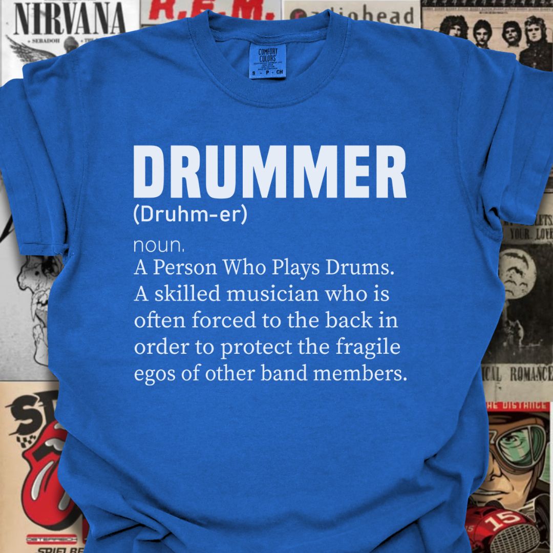 DRUMMER Noun Tee