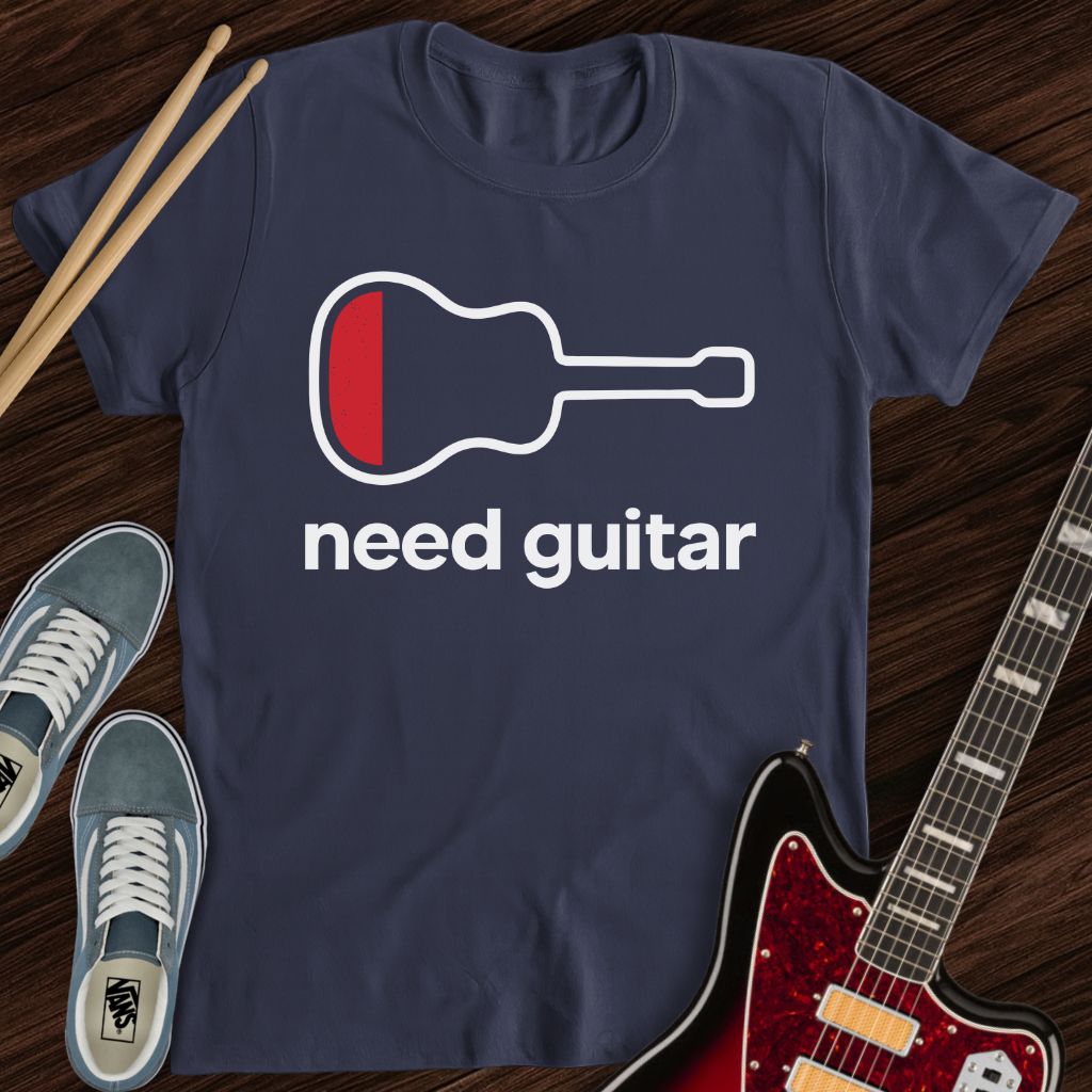 Need Guitar Tee