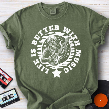 Better With Music Tee