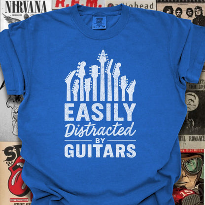 Guitar Distracted Tee