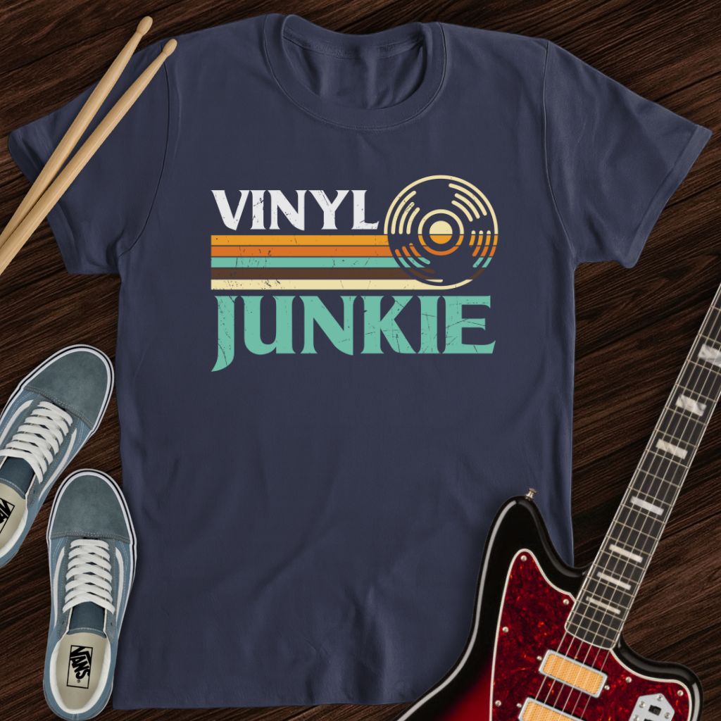 Vinyl Junkie Tee