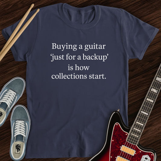Backup Guitar Tee