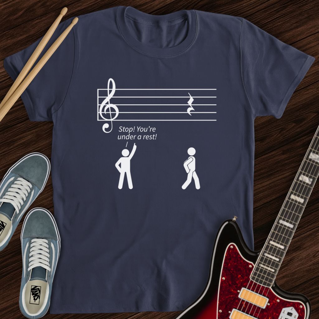 Stop! Music Police Tee