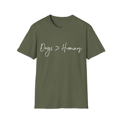 Dogs > Humans Tee