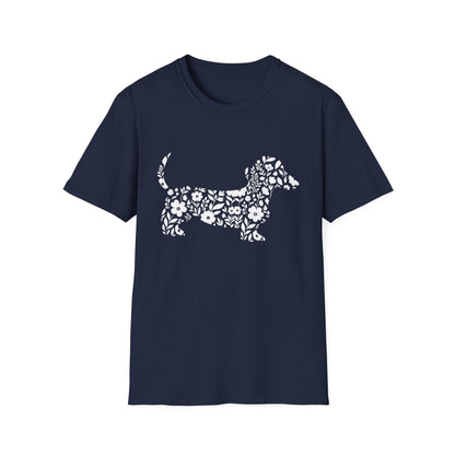 Blooming Dachshund Tee