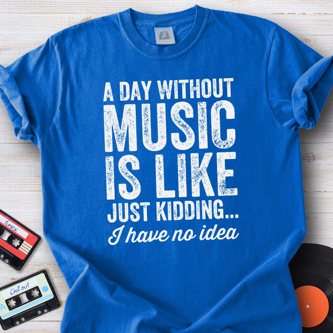 Just Kidding Music Tee