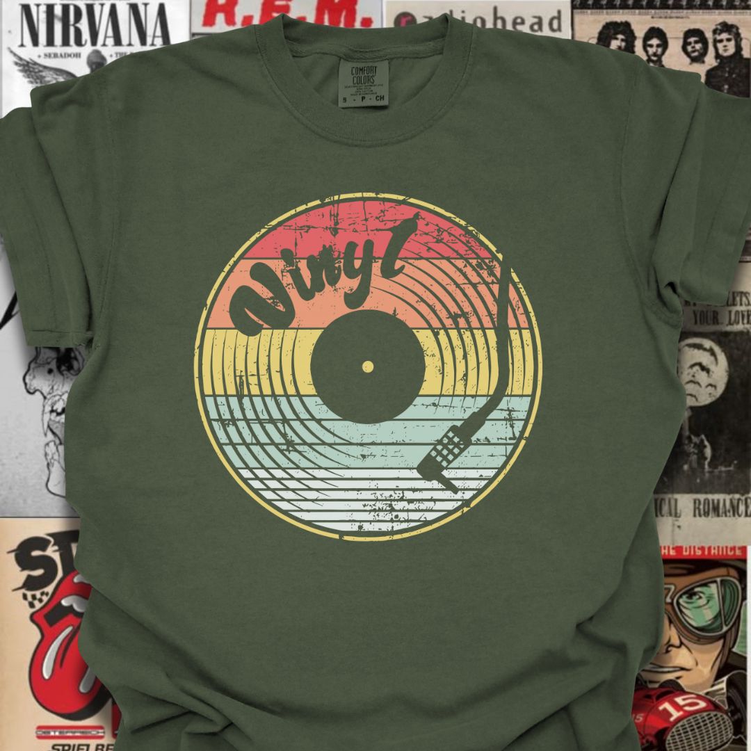 Sunset Vinyl Tee