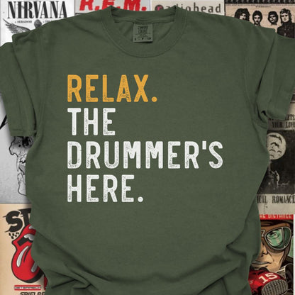 Drummer’s Here Tee