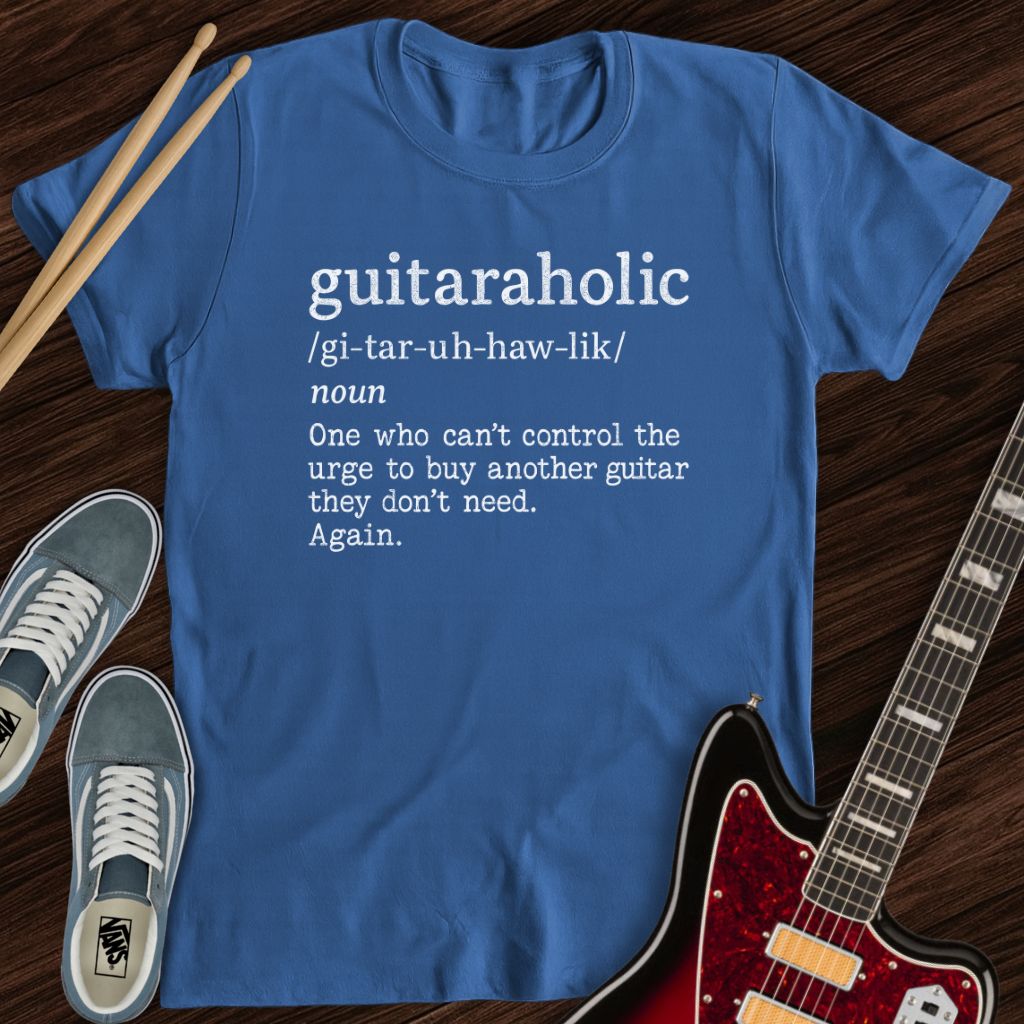 Guitaraholic Tee