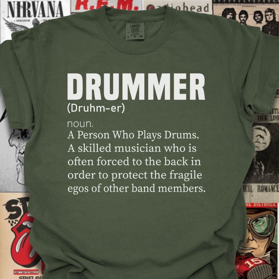 DRUMMER Noun Tee