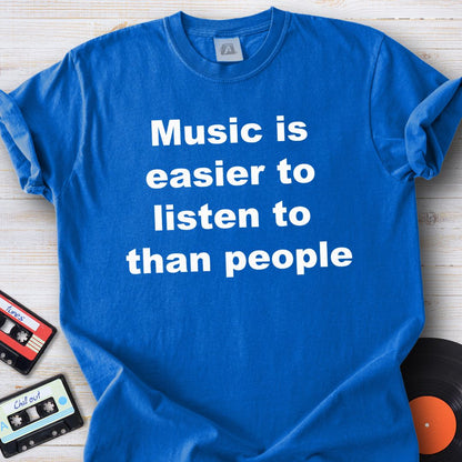 Music Over People Tee