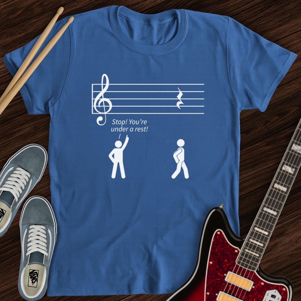 Stop! Music Police Tee