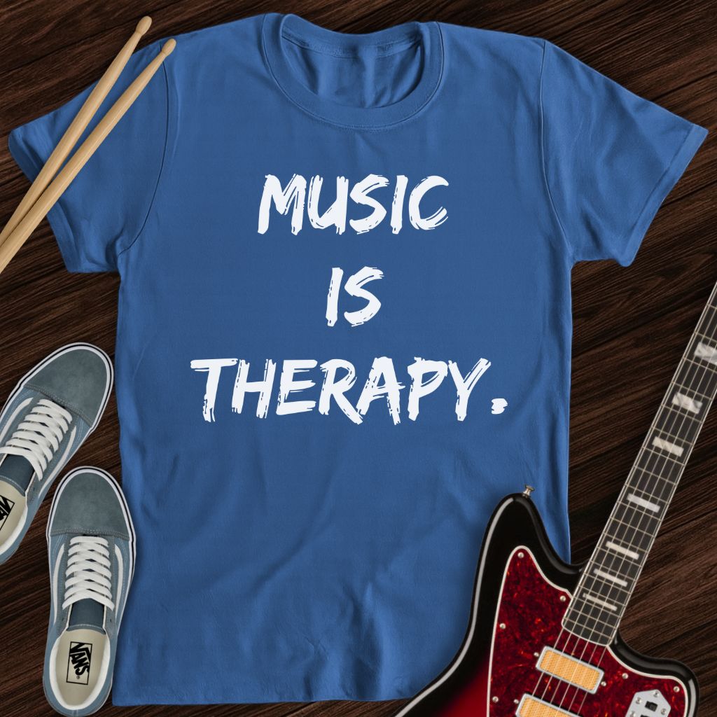 Music is Therapy Tee