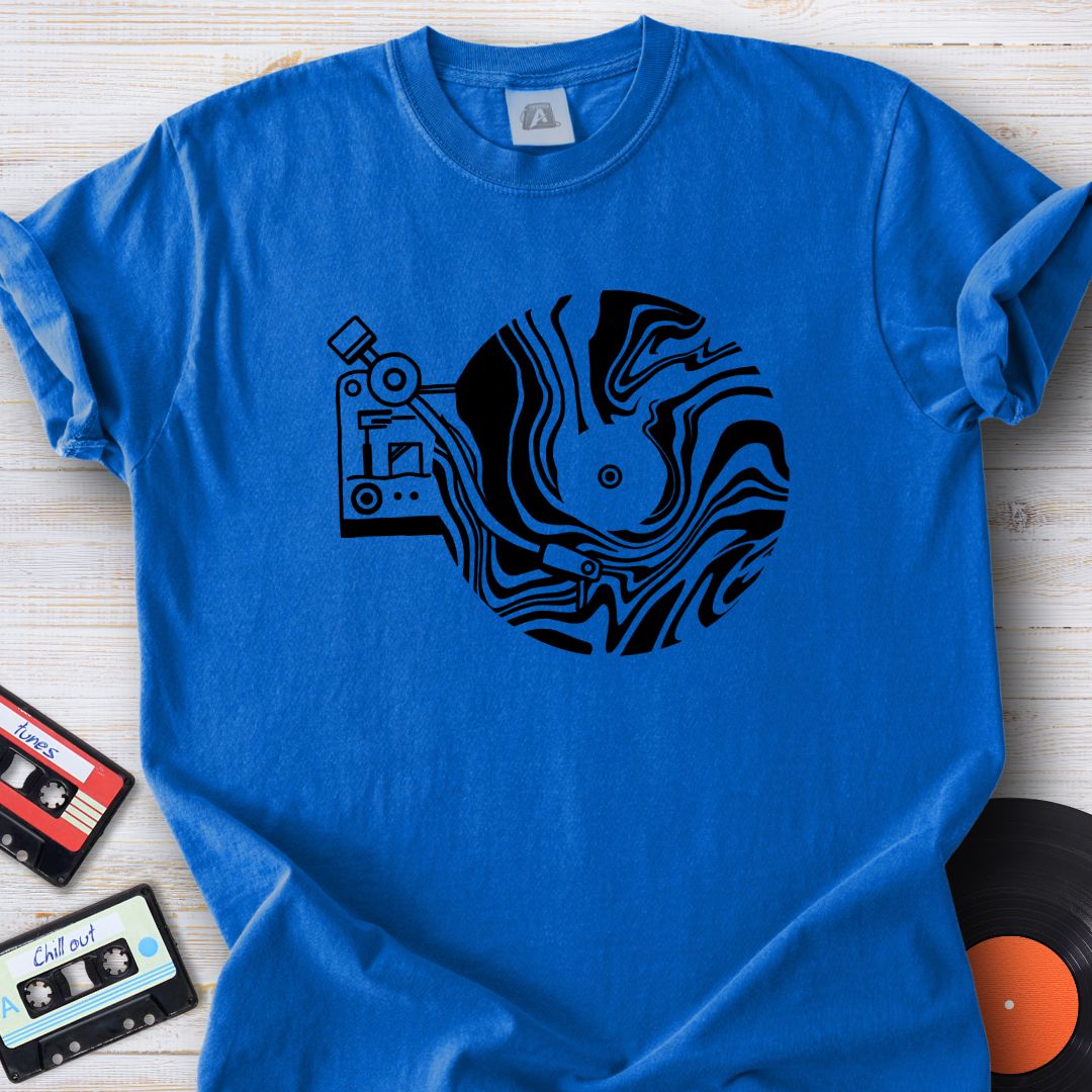 Abstract Vinyl Tee