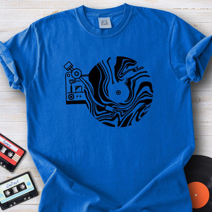 Abstract Vinyl Tee