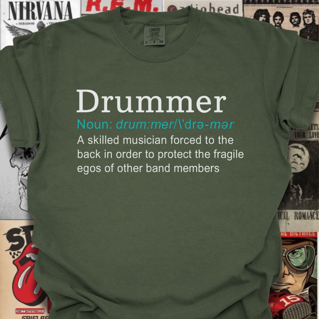 Drummer Defined Tee