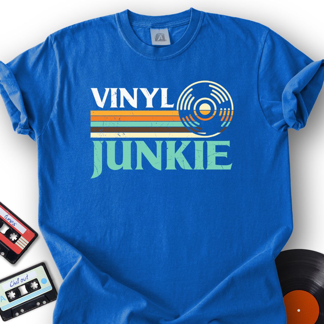 Vinyl Junkie Tee