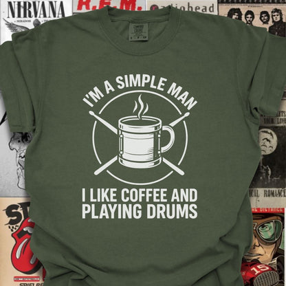 Caffeine & Sticks Tee