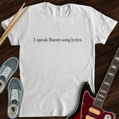 Fluent in Music Tee