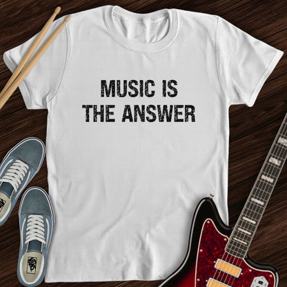 Music Answers All Tee