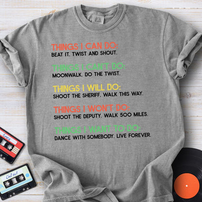 Things I Can Do Tee