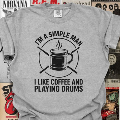 Caffeine & Sticks Tee