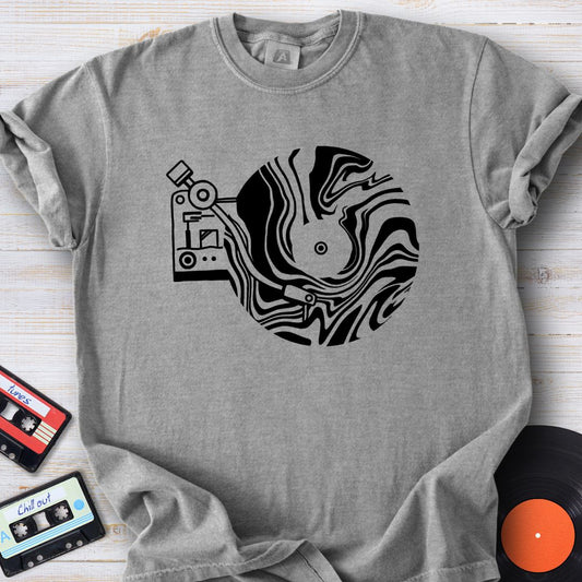 Abstract Vinyl Tee
