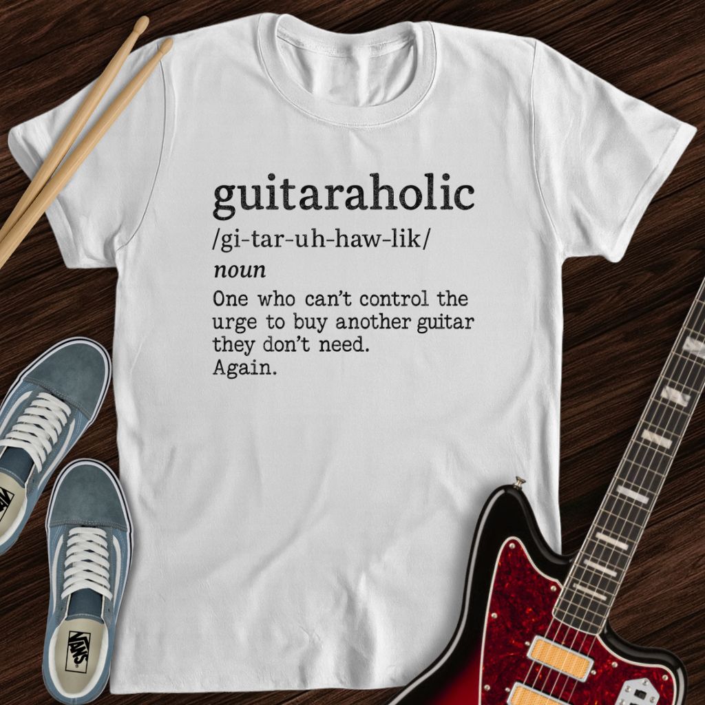 Guitaraholic Tee