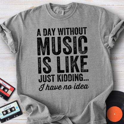 Just Kidding Music Tee