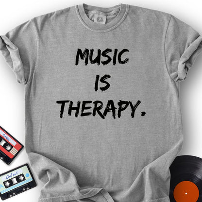 Music is Therapy Tee