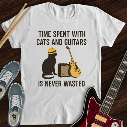 Cats and Guitars Tee