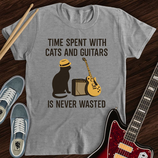 Cats and Guitars Tee